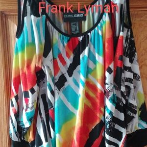 Frank Lyman off the shoulders top medium